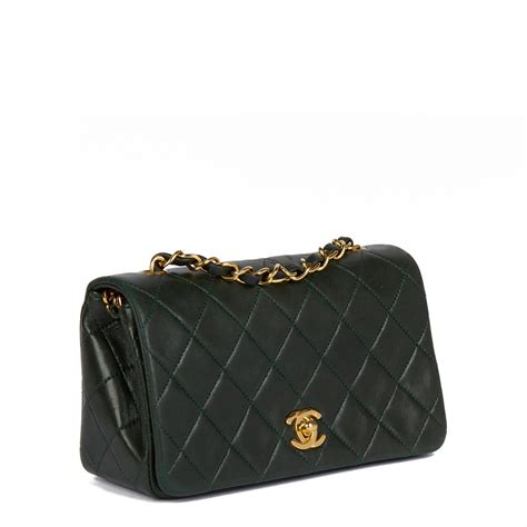 forest green chanel bag|New this season .